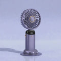 Polair Breeze Flex — Foldable Neck & Hand Fan with Display